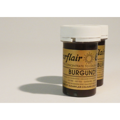 Sugarflair Sugar Paste Burgundy
